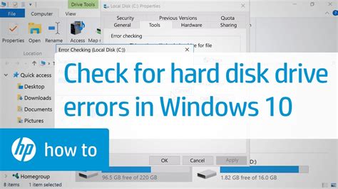 hard drive test windows 10 hp|hp hard drive error fix.